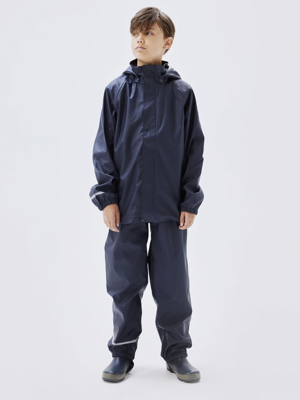 

Дождевики NKNDRY RAIN SUSPENDERS UNISEX SET Name it, цвет dark sapphire