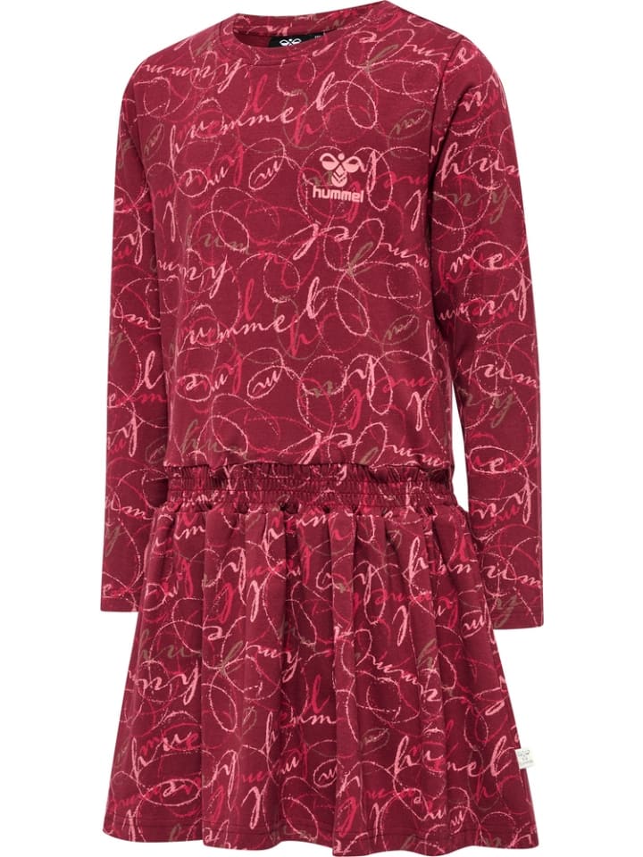 

Hummel Детское длинное платье "Hmlmerry Dress L/S" коричневого цвета