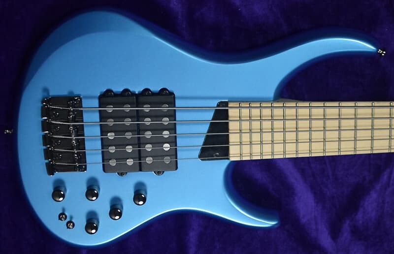 

Басс гитара MTD Kingston Super 5, "Super Blue" / Maple