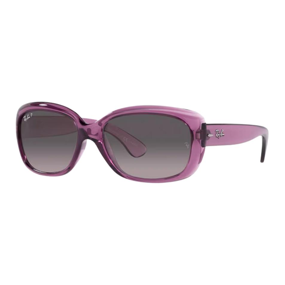 

RayBan Солнцезащитные очки Ray Ban Jackie Ohh поляризованные прямоугольные, Purple