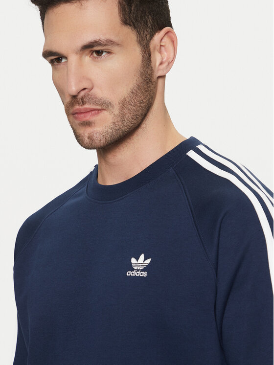 Толстовка обычного кроя adicolor Classics 3-Stripes IM4515 Adidas, синий — фото 4