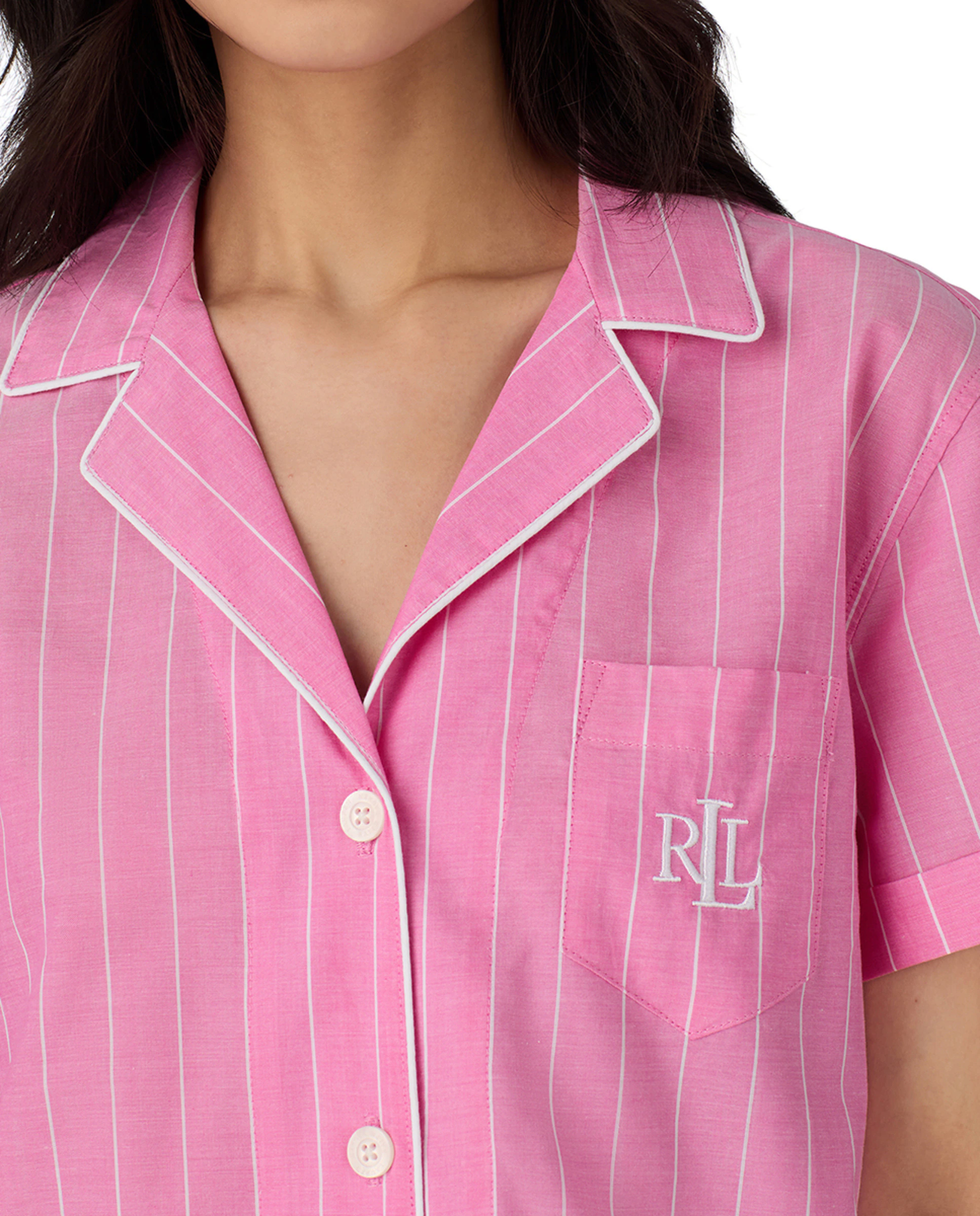 

Женская пижама из хлопка и вискозы Lauren, цвет Rosa claro