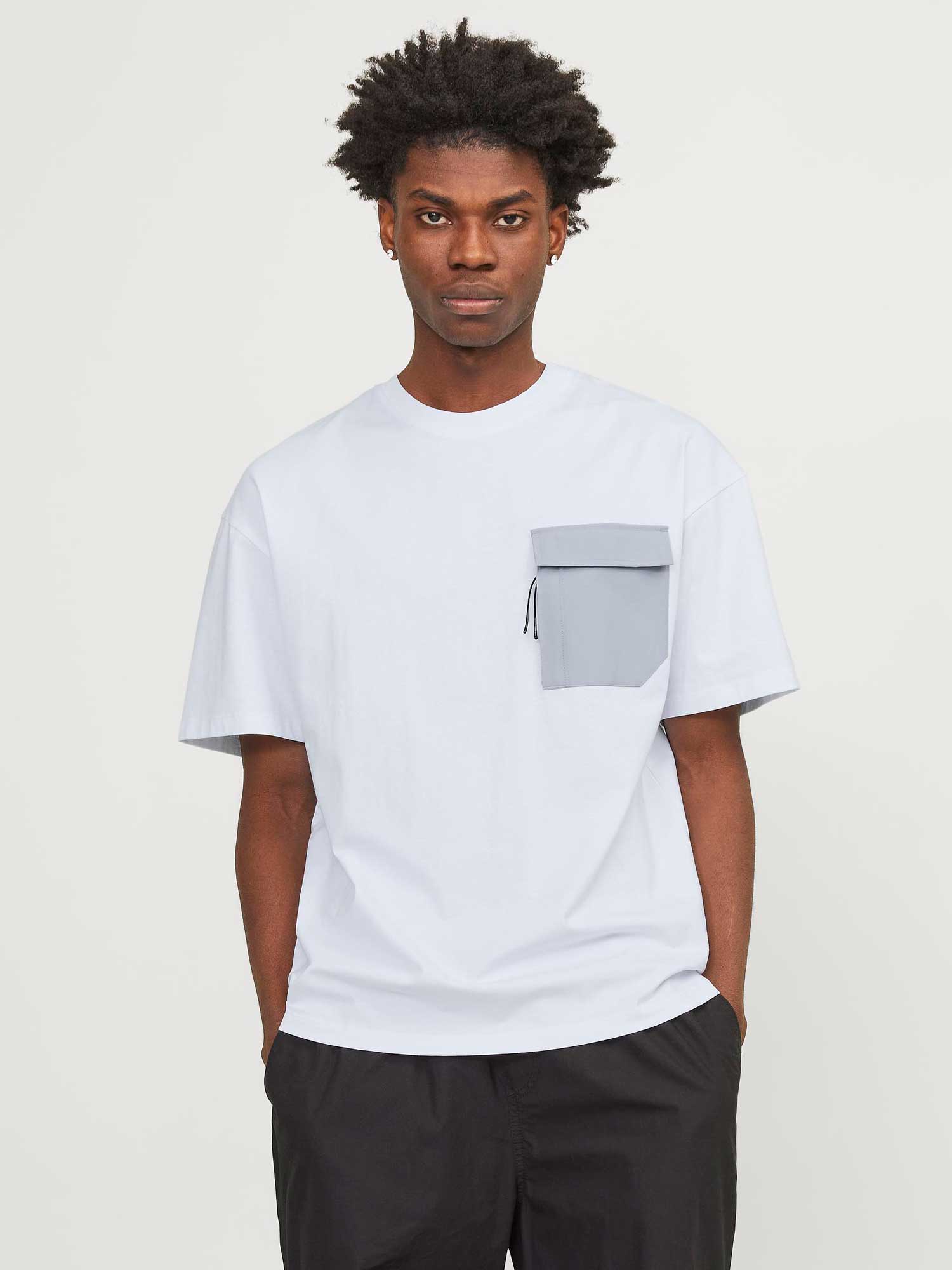 

Футболка Jack & Jones JCOARCH POCKET TEE SS CREW NECK LN, белый