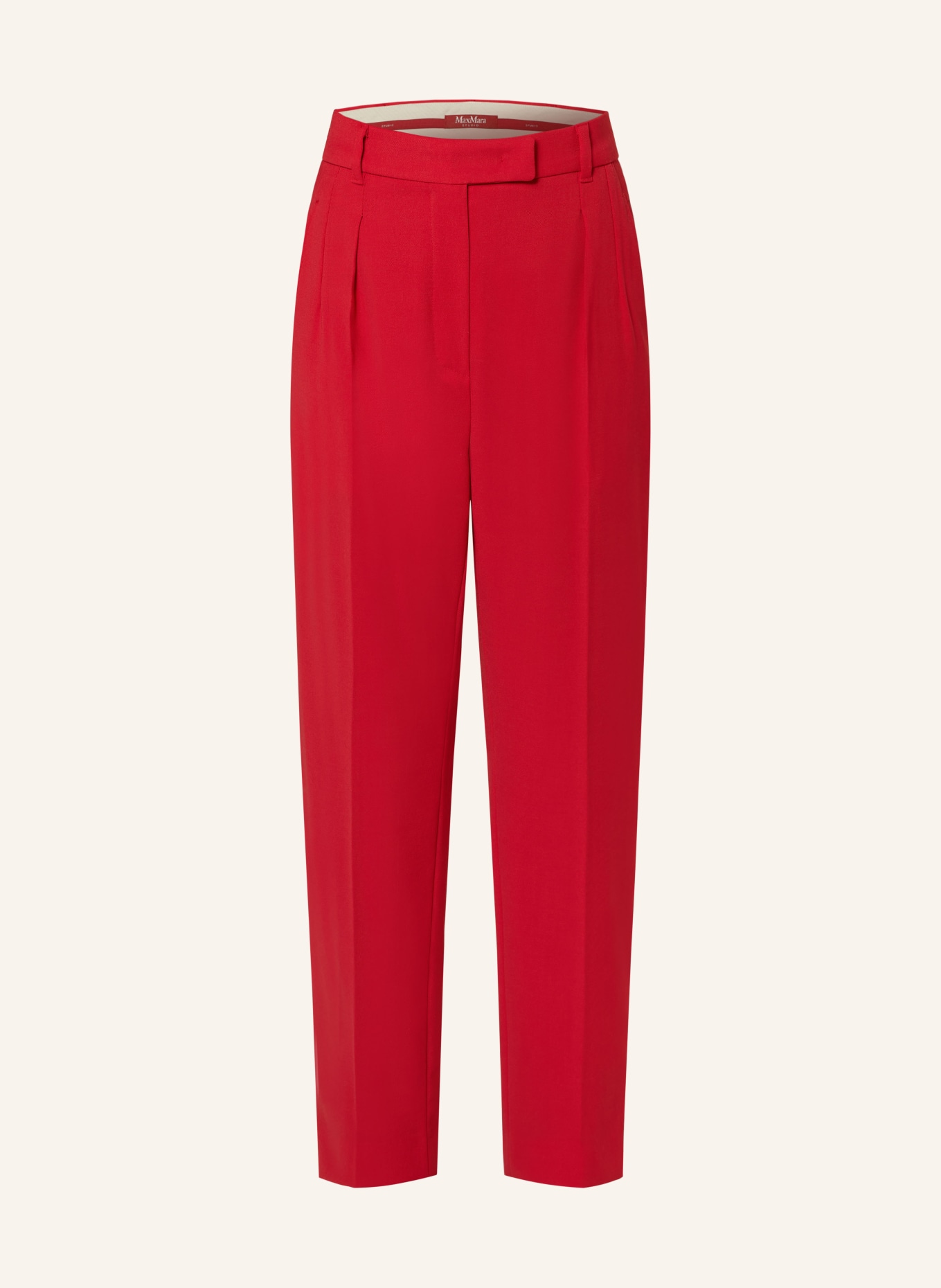 

Брюки Оливер Max Mara Studio, красный