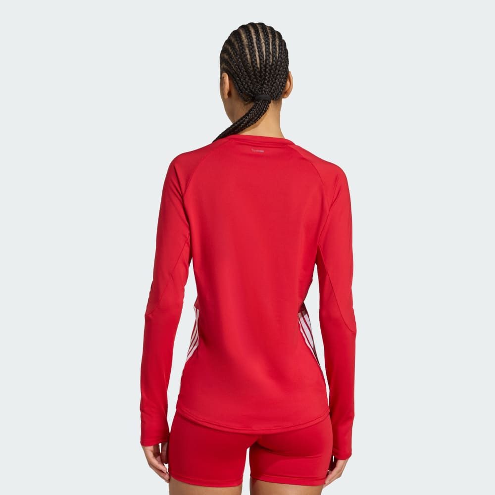 Джерси Adidas HILO Long Sleeve Volleyball Jersey, цвет Team Power Red 2 — фото 2