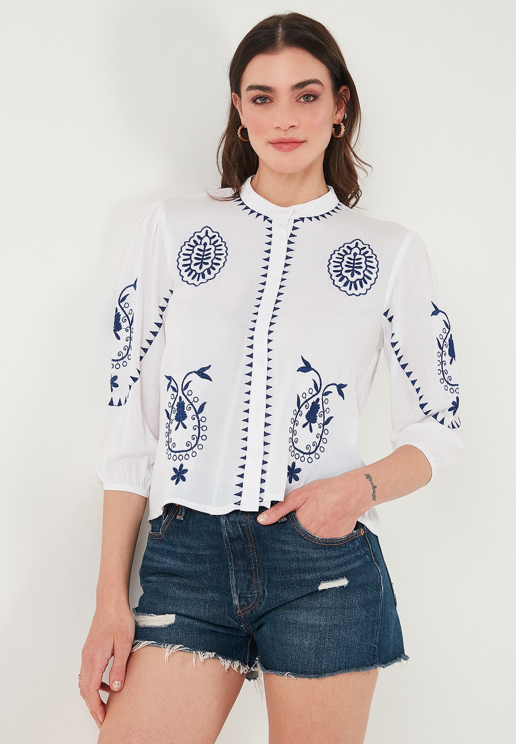 

Рубашка REGULAR FIT LELA, белый