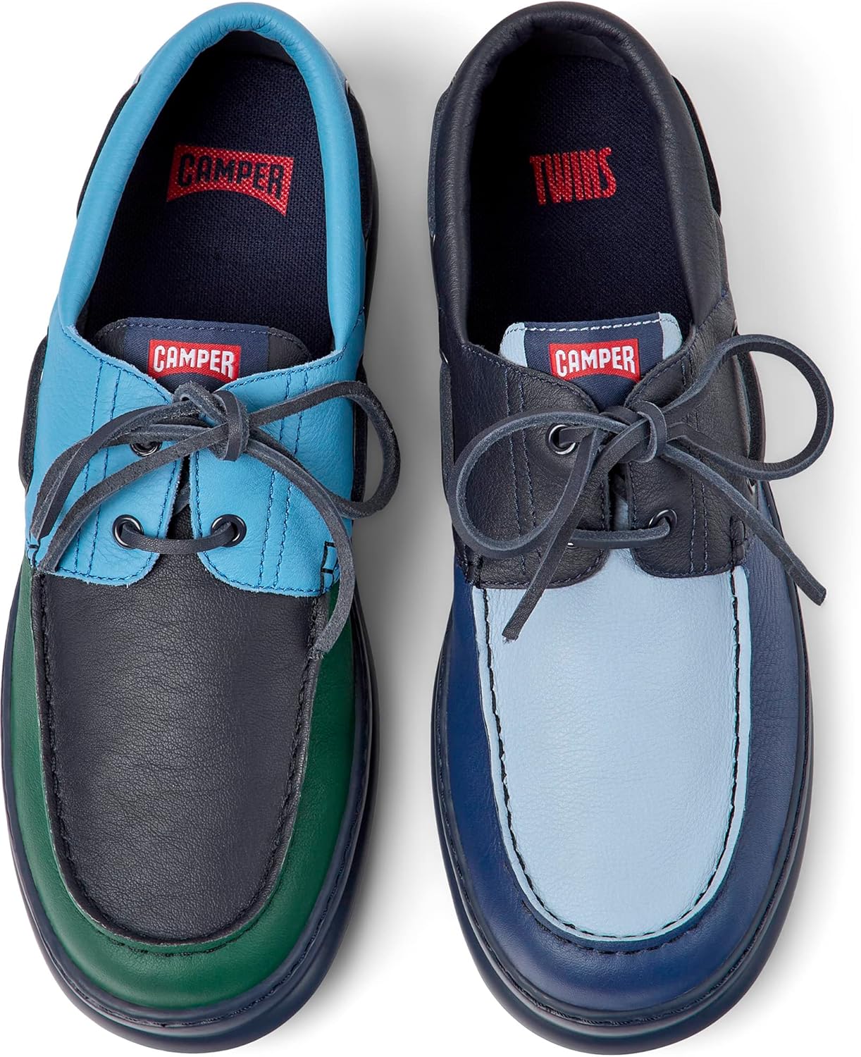 Мужские лодочные туфли Camper Oxford, мультиколор — фото 3
