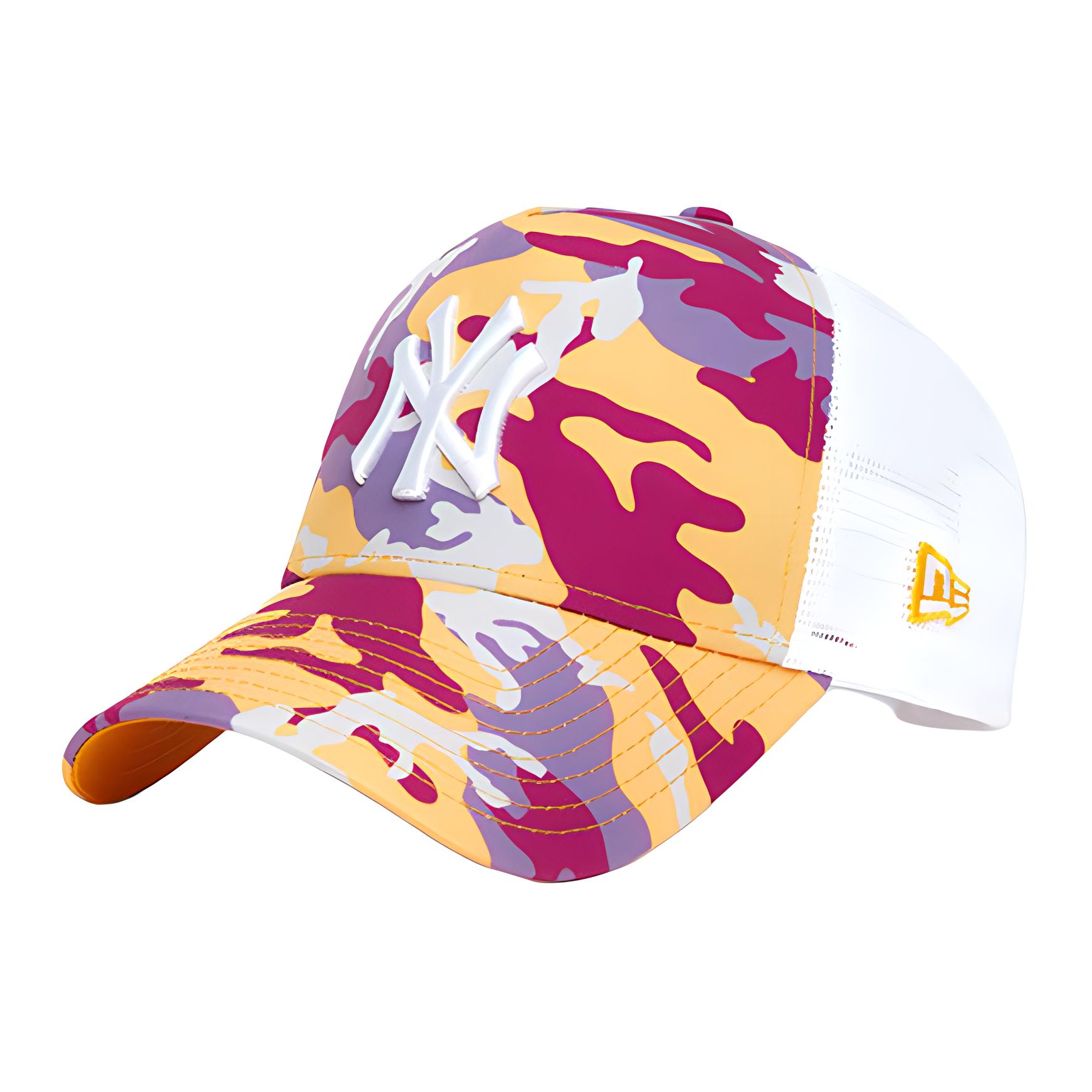 

New Era Хлопковая бейсболка из полиэстера унисекс разноцветная, Multicolor