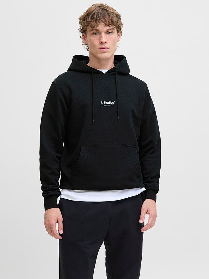 

Толстовка с капюшоном Jack & Jones, черный