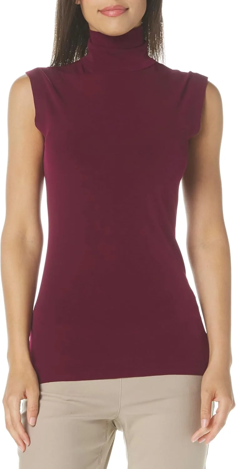 

Norma Kamali Женский Slim Fit Безрукавка Turtle Top