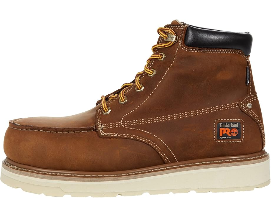 Ботинки Timberland PRO Gridworks 6" Alloy Safety Toe Waterproof, цвет Golden Brown1 — фото 4