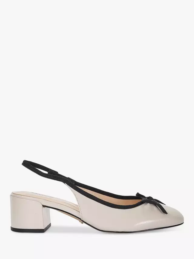 

Туфли-лодочки Dune Classy Leather Slingback, кремовый