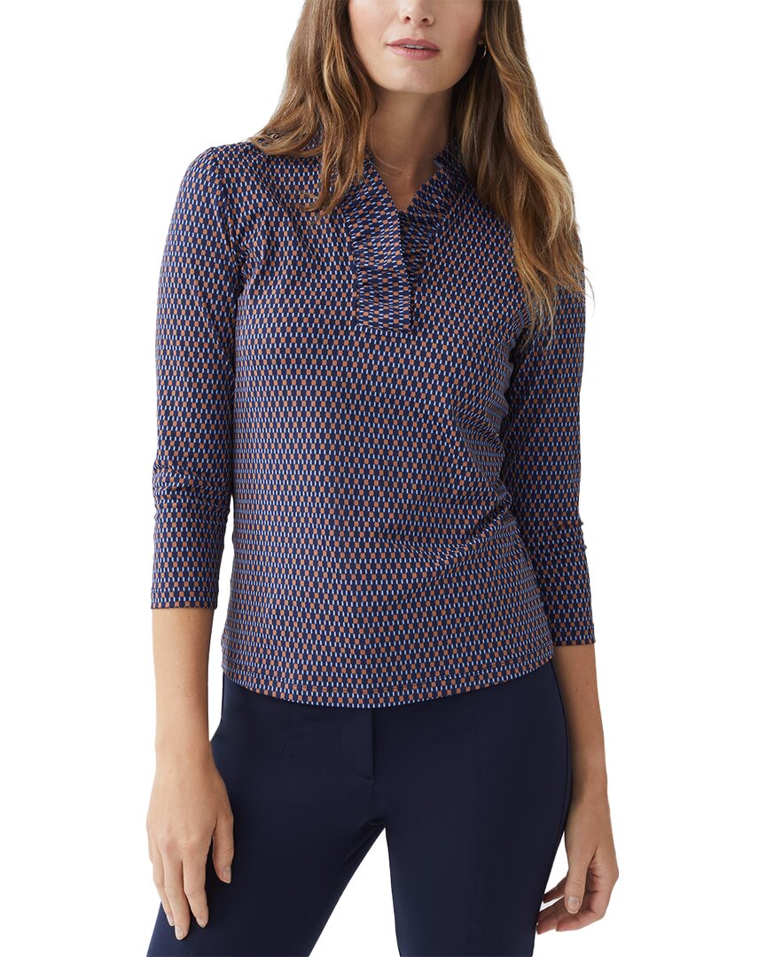 

Дж. Маклафлин Дарем Вязаный топ J.McLaughlin, коричневый