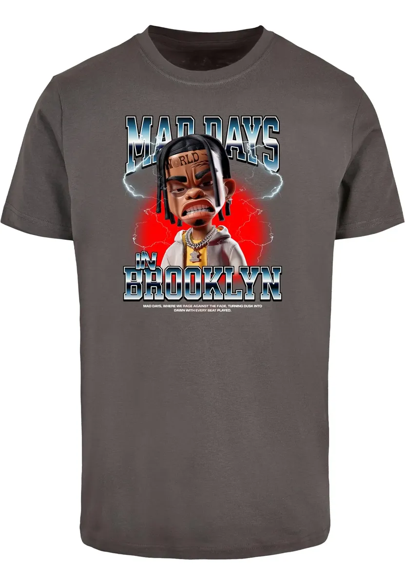 

Футболка Mister Tee "Mister Tee Футболка Mad Days" Mistertee, цвет Darkshadow