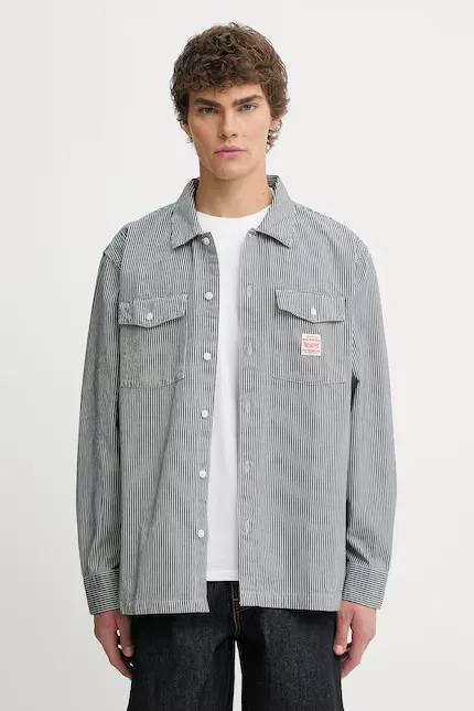 Рубашка хлопковая Levi's, синий