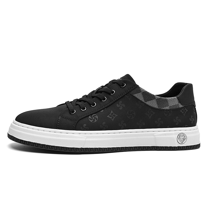 

Кроссовки SEPTWOLVES Skateboarding Shoes Men Low-top, черный