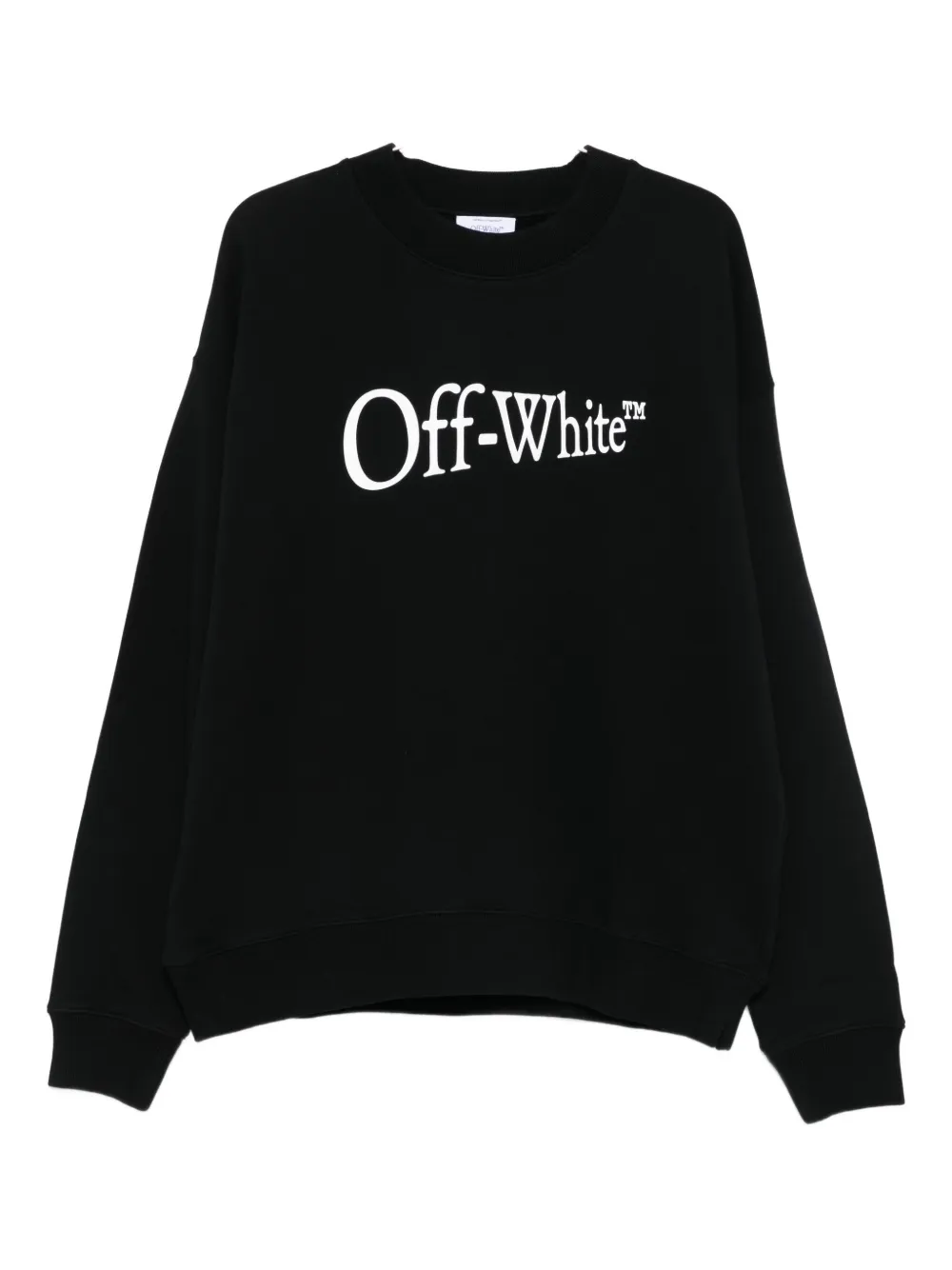 

Свитшот с логотипом OFF-WHITE, черный