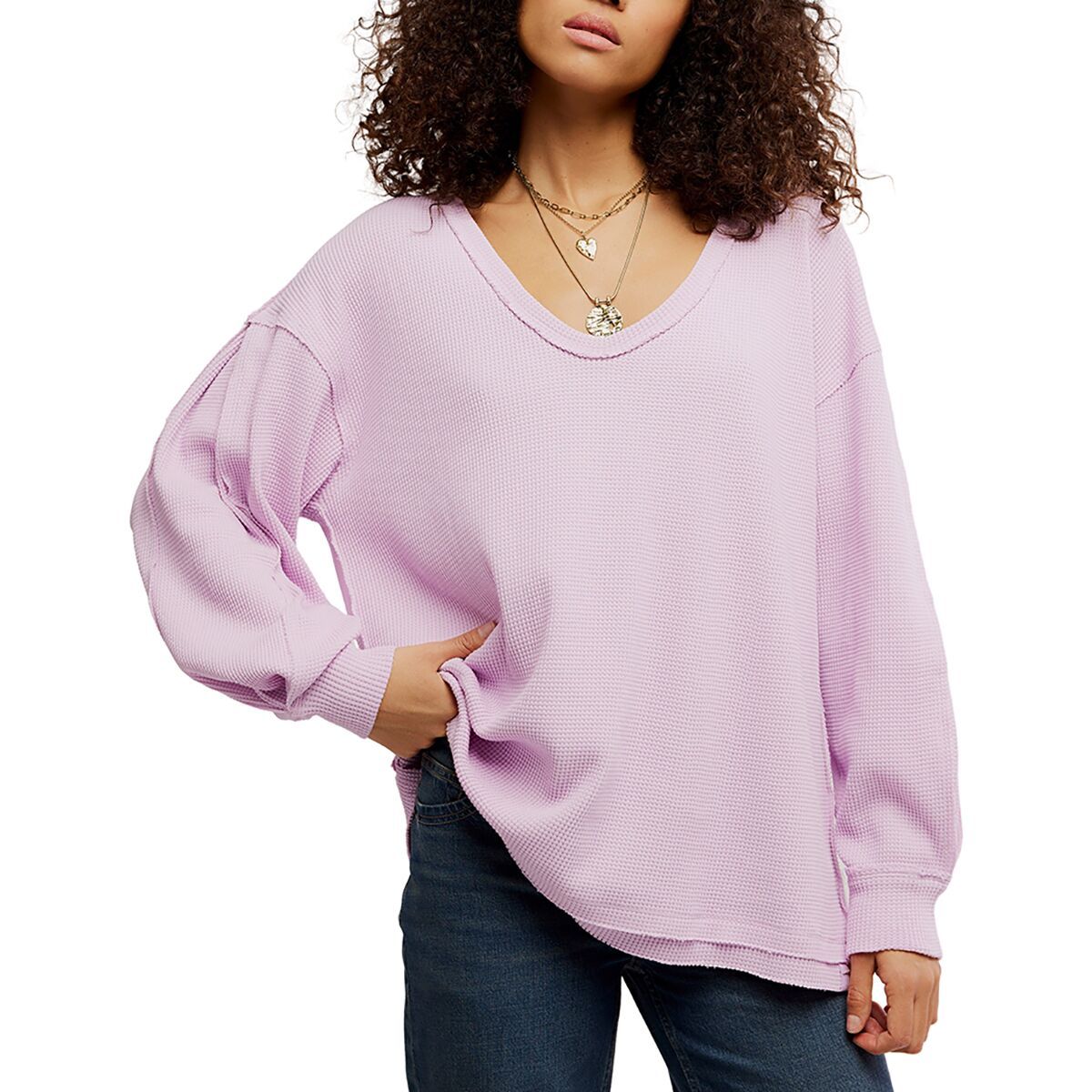 

Термотоп Coast 2 Coast Free People, цвет blush lilac