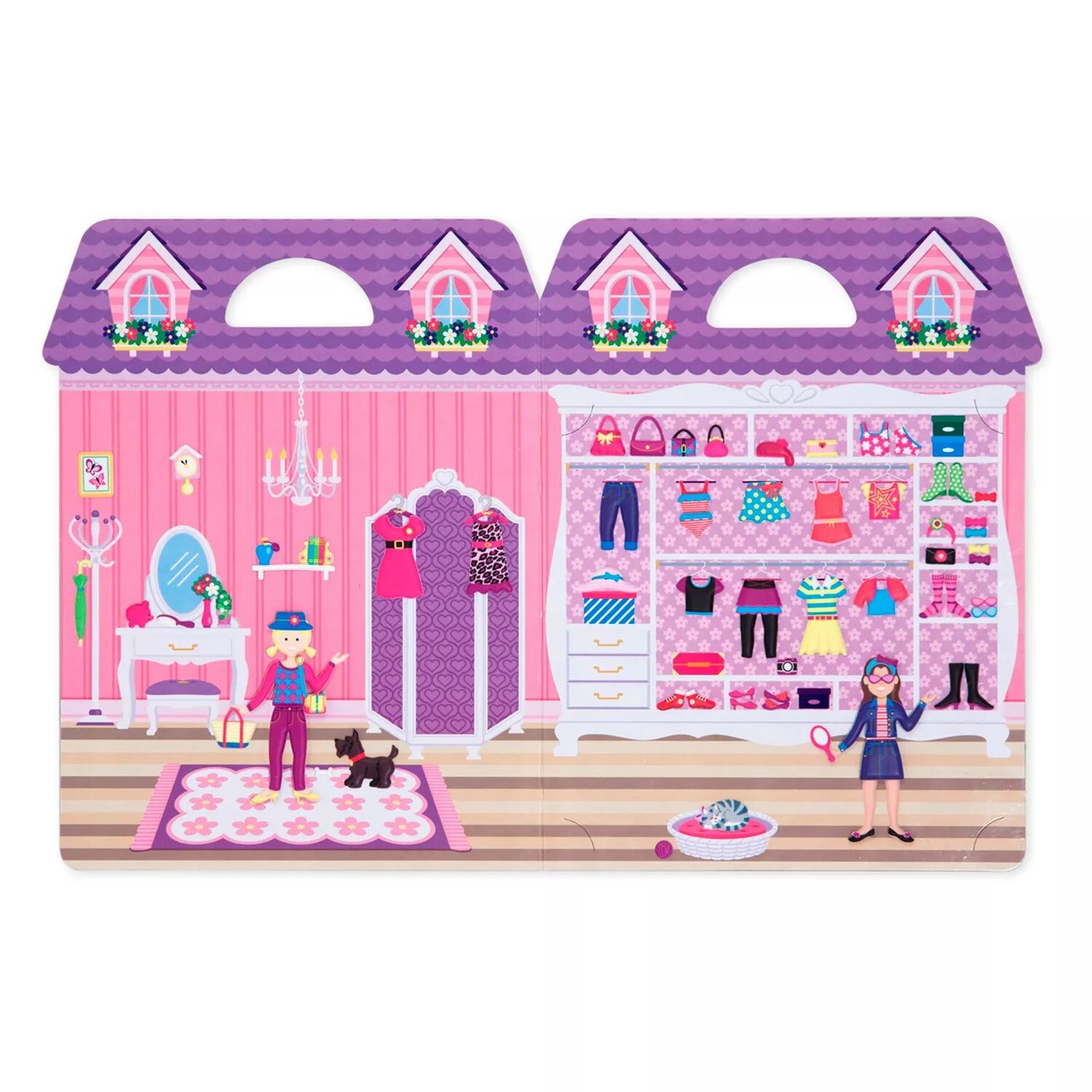 Набор пухлых наклеек «Принцесса и Русалка» от Melissa & Doug Melissa & Doug — фото 4