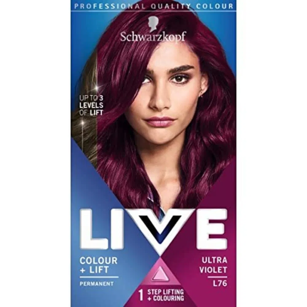 Стойкая краска для волос Live XXL 76 Ultra Violet от Schwarzkopf Live, Ultra Violet
