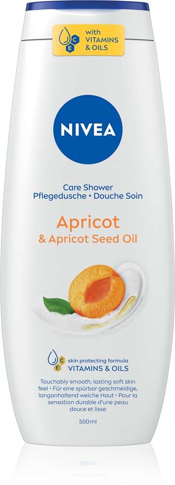 

Гель для душа с маслом абрикоса и абрикосовых косточек, благоприятный для кожи Nivea, 500 мл
