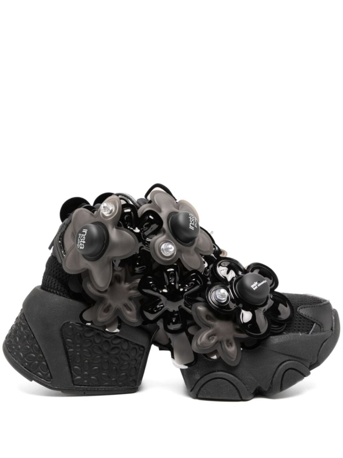 

Noir Kei Ninomiya кроссовки Instapump Fury из коллаборации с Reebok, черный