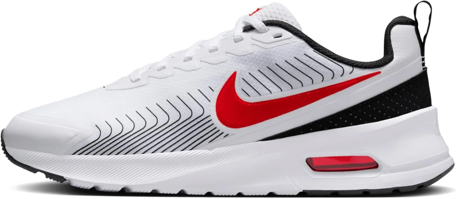 Мужские кроссовки Nike Air Max Nuaxis FD4329, белый/черный/красный