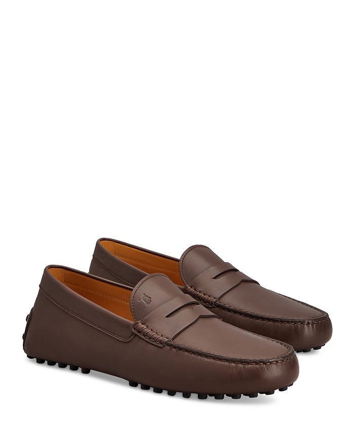 Мужские мокасины Gommino Penny Loafers Tod's, коричневый — фото 2
