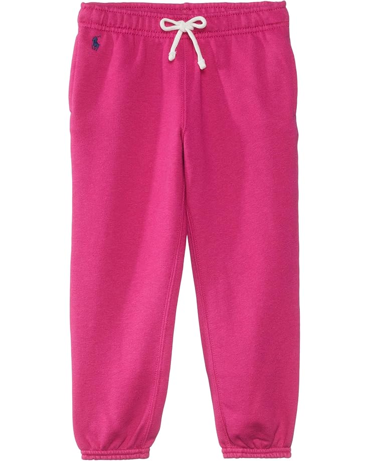 

Брюки Polo Ralph Lauren Kids Fleece Jogger Pants, цвет College Pink W/Navy C7998 PP