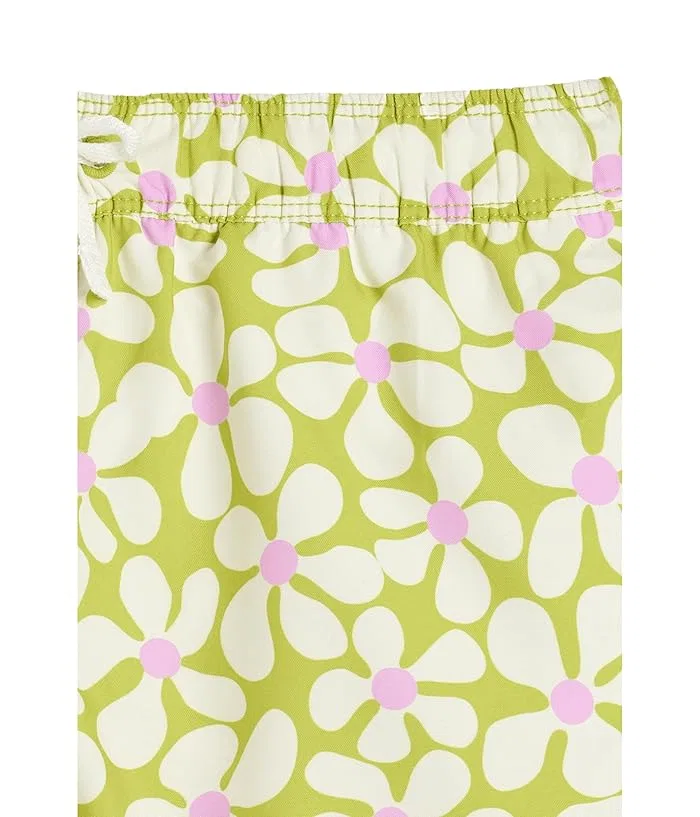 Плавки классические Printed Classic Trunks Hanna Andersson, Groovy Daisy on Oasis Green — фото 3