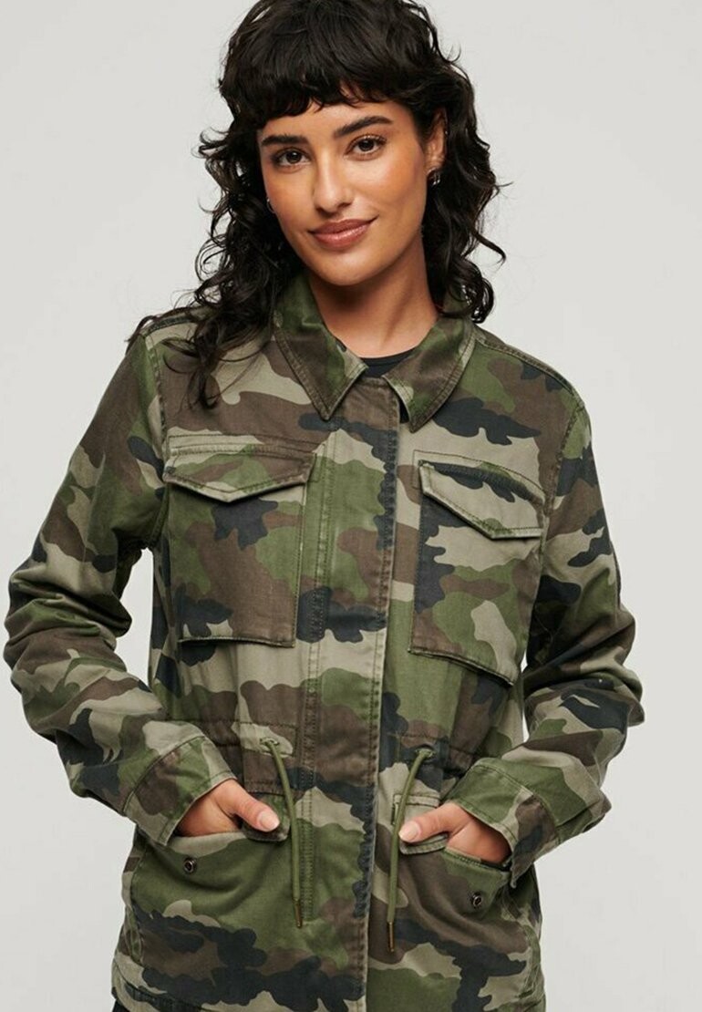 Куртка Superdry MILITARY M65, цвет french camo green — фото 3
