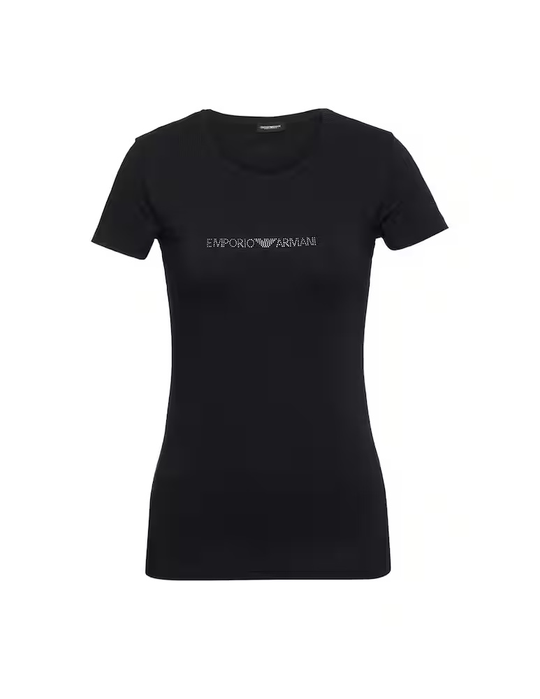 

Футболка Iconic Хлопок Emporio Armani, черный