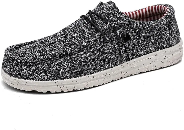 Лоферы дышащие Slip-On Loafers, черный FmShi