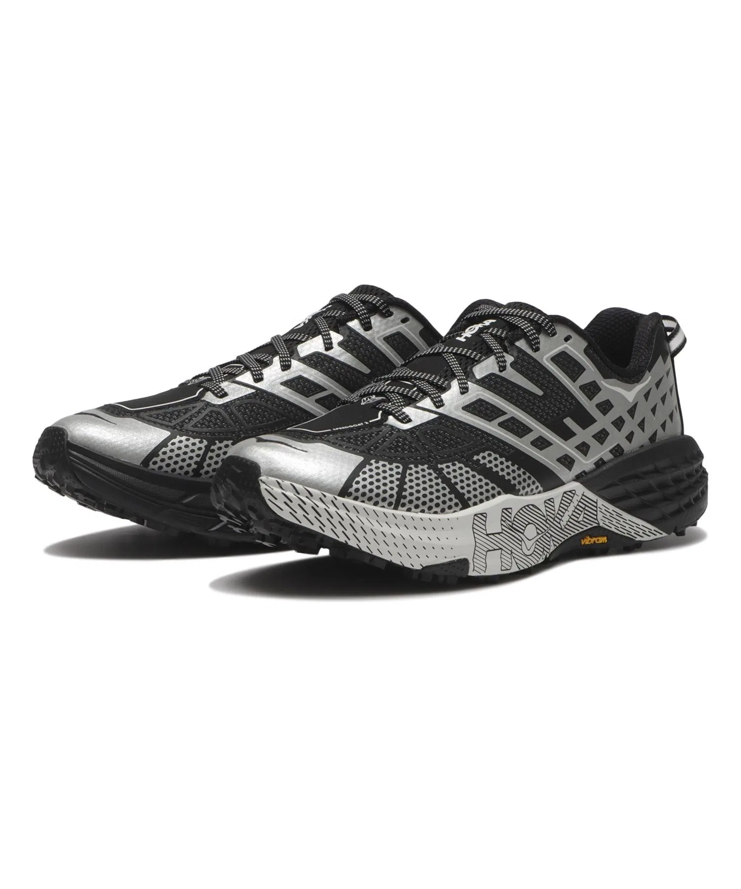 Унисекс кроссовки HOKA SPEEDGOAT 2 для бега чёрные — фото 3