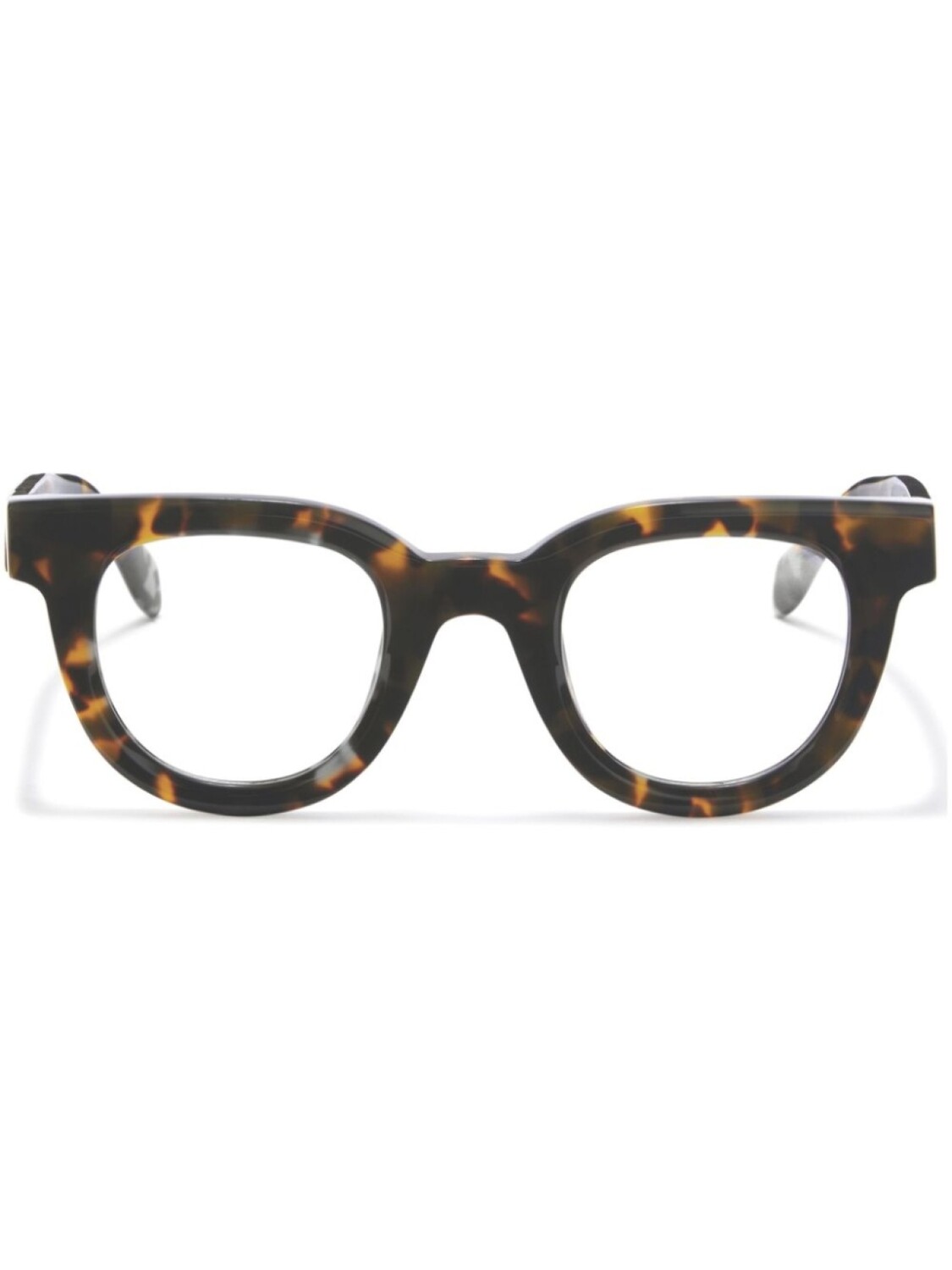 

Palm Angels Eyewear очки в круглой оправе черепаховой расцветки, коричневый