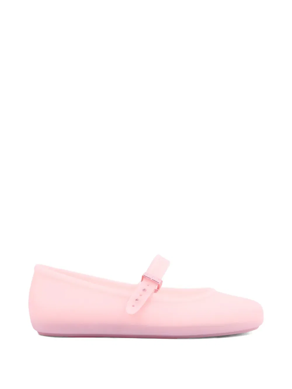 Балетки с застежкой-пряжкой Mini Melissa, розовый — фото 2