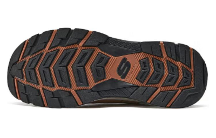 Skechers Дышащие треккинговые туфли для речных походов мужские бежевые, цвет Tan — фото 4
