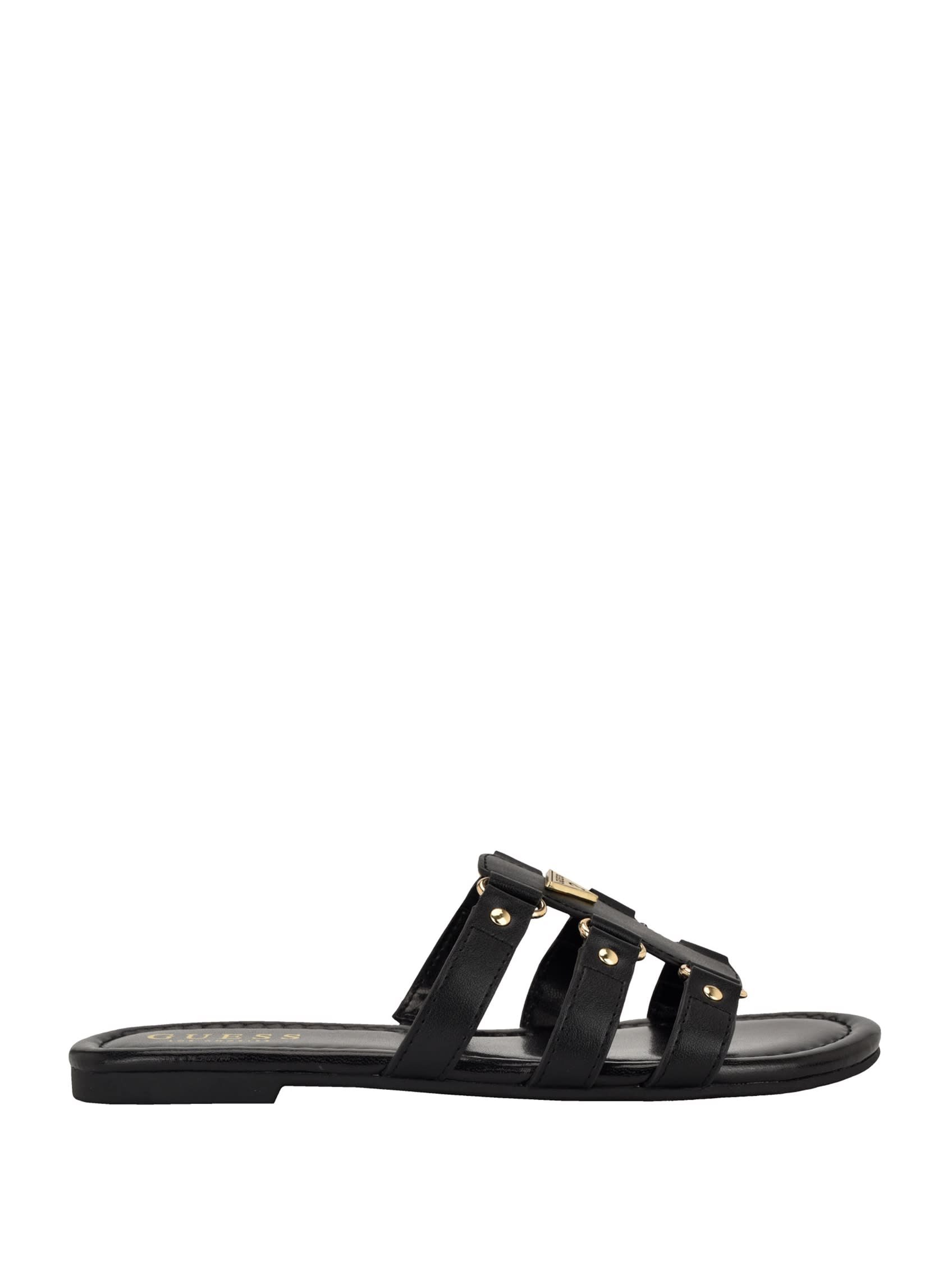 Сандалии Leania Gladiator Slide Guess Factory, коричневый — фото 3