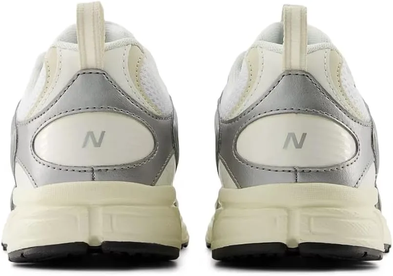 Мужские кроссовки New Balance 408 V1, белый/металлик — фото 3