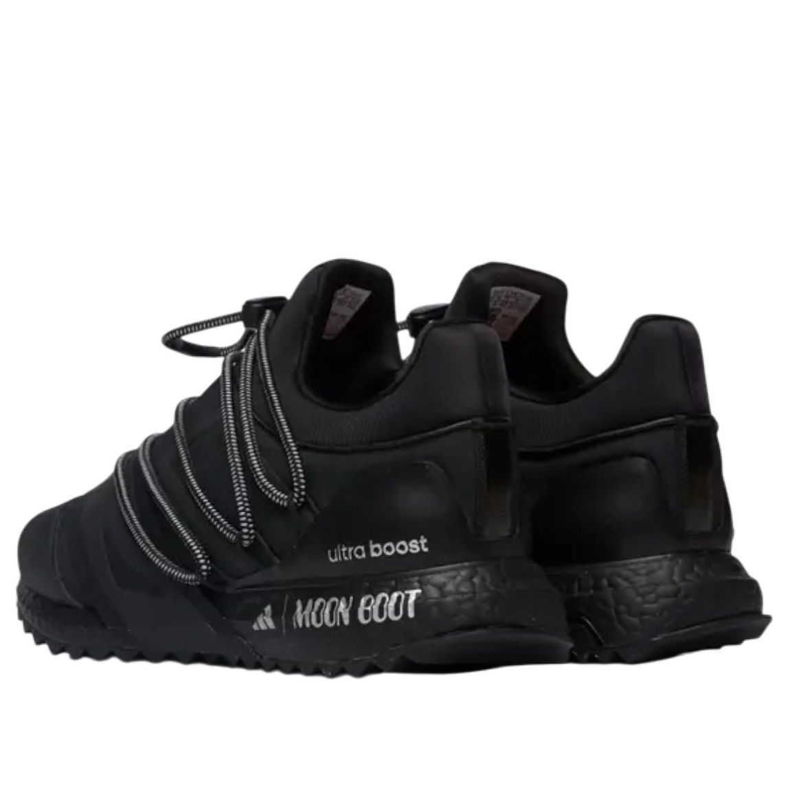 Кроссовки Adidas x Moon Boot Ultra Boost 1.0 'Black' — фото 3