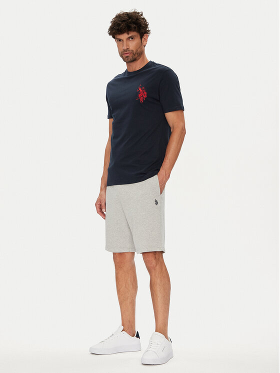 Спортивные шорты regular fit MUP3354 U.S. Polo Assn., серый — фото 2