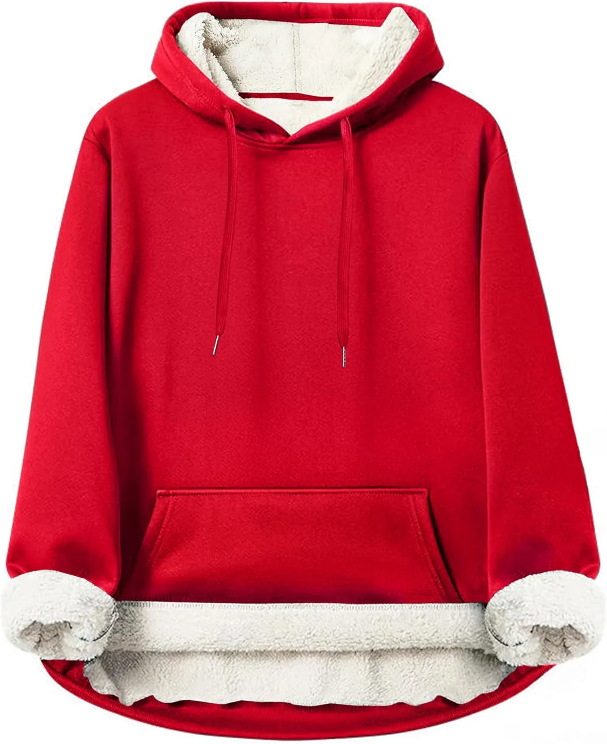 

Толстовка Iwing с капюшоном, утепленная флисом Sherpa, оверсайз