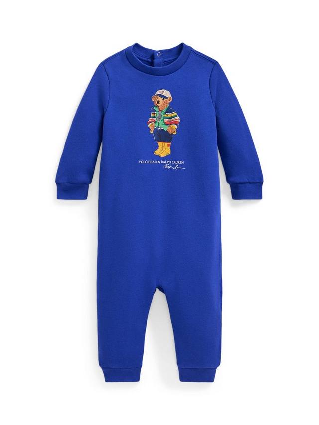 

Пижама для медвежонка Ralph Lauren, цвет Travel Blue
