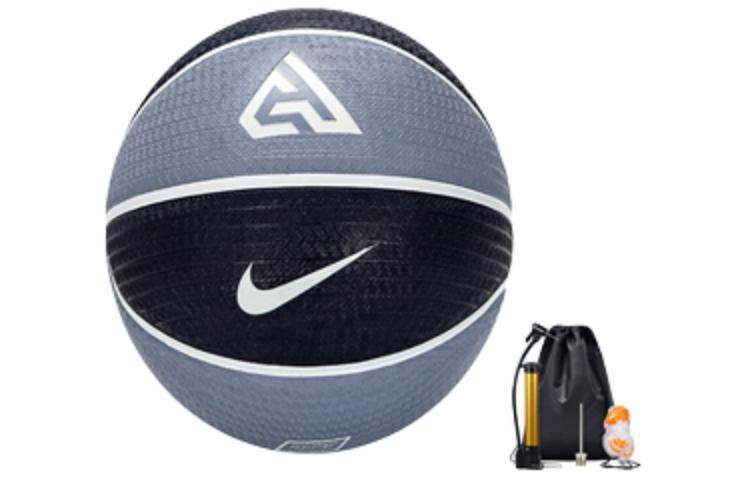 

Nike Резиновый баскетбольный мяч blue black размер 7 тренировочный