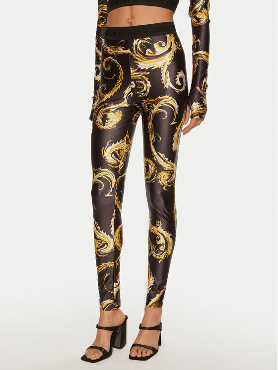 

Узкие леггинсы Versace Jeans Couture, черный