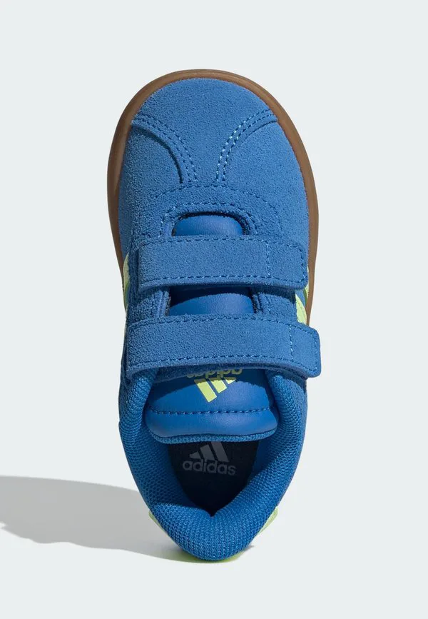 Детские кроссовки vl court 3.0 Adidas Sportswear, Bright Royal Pulse Lime Gum — фото 3