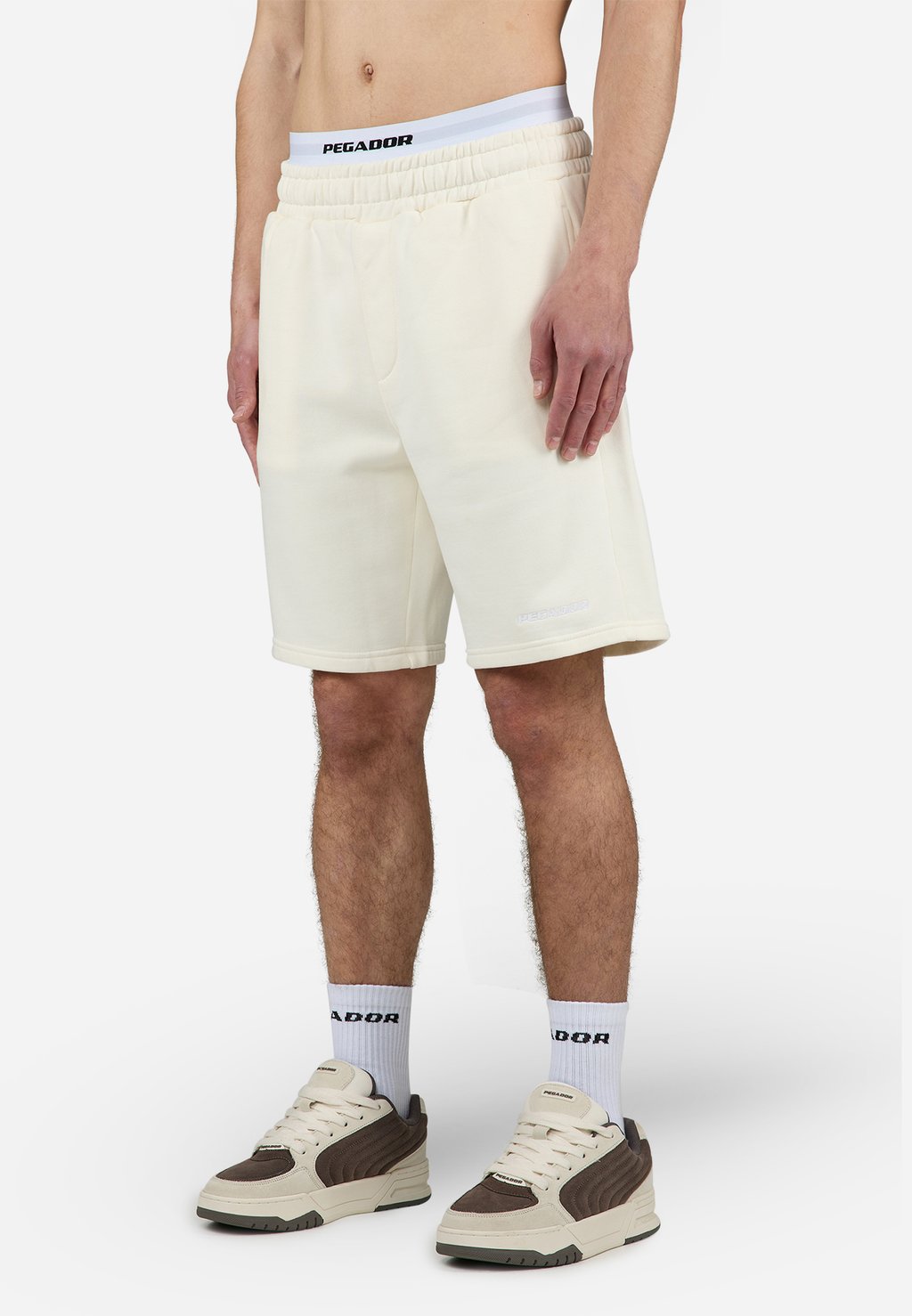 

Спортивные штаны LOGO - Shorts Pegador, кремовый