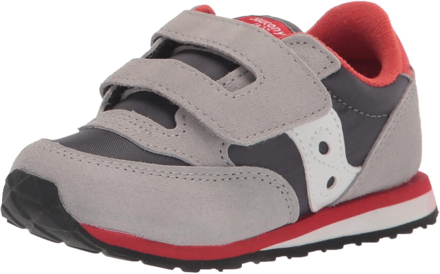 

Детские кроссовки Saucony Baby Jazz на липучках, белый/серый