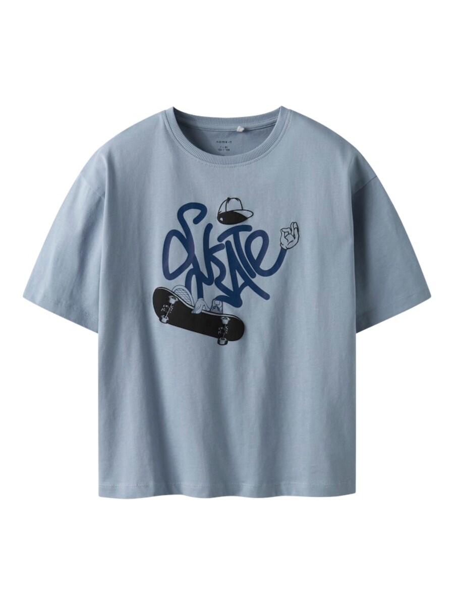 

Рубашка NAME IT NKMLEROY, цвет marine blue/Smoke blue