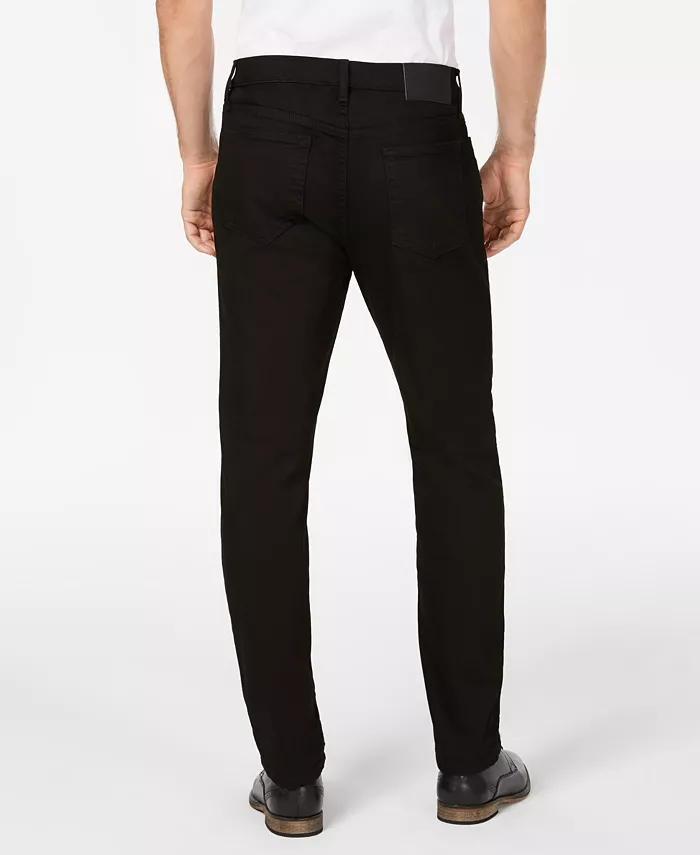 Мужские прямые джинсы Big & Tall с эффектом стрейч Tommy Hilfiger, черный — фото 2